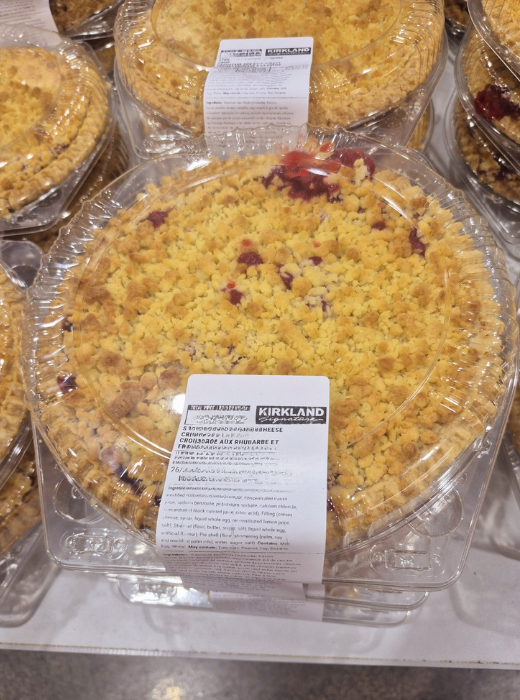 Strawberry Rhubarb Cream Cheese Crisp - 1 x 1.41 KG