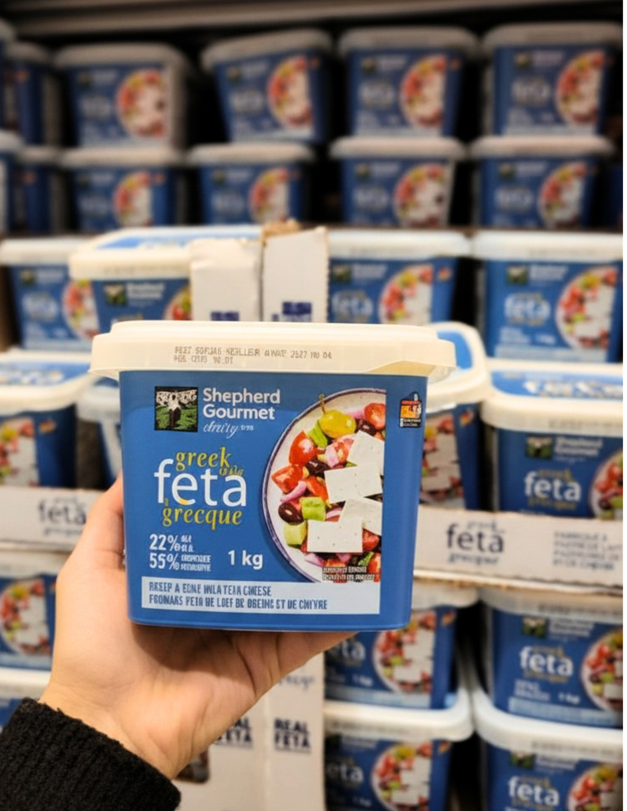 Shepherd Gourmet Dairy Sheep & Goat Feta - 1 x 1000 Grams