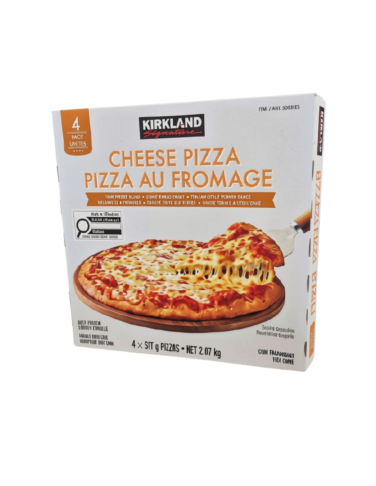 Kirkland Cheese Pizza - 1 x 2.07 Kilos