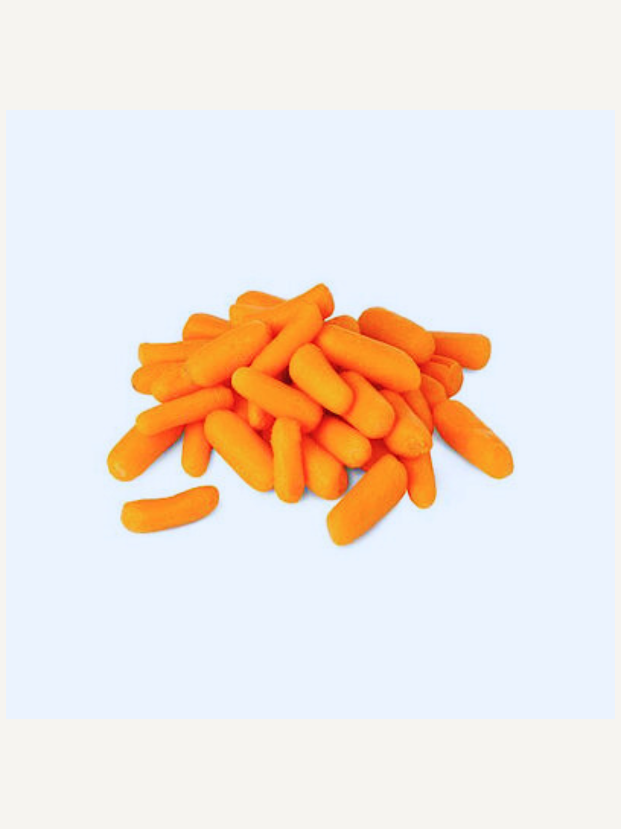 Mini Peeled Carrots - 1 x 340 Grams