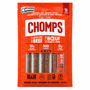 Chomps Grass Fed Beef Sticks - 1 x 384 Grams