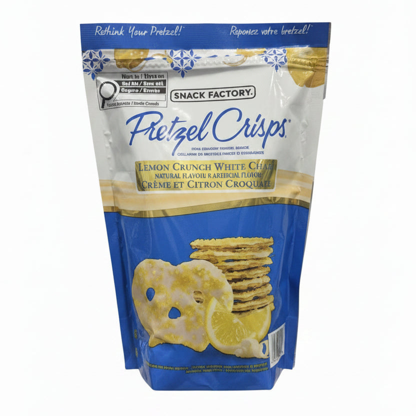 Snack Factory Lemon Pretzel Crisps - 1 x 566 Grams
