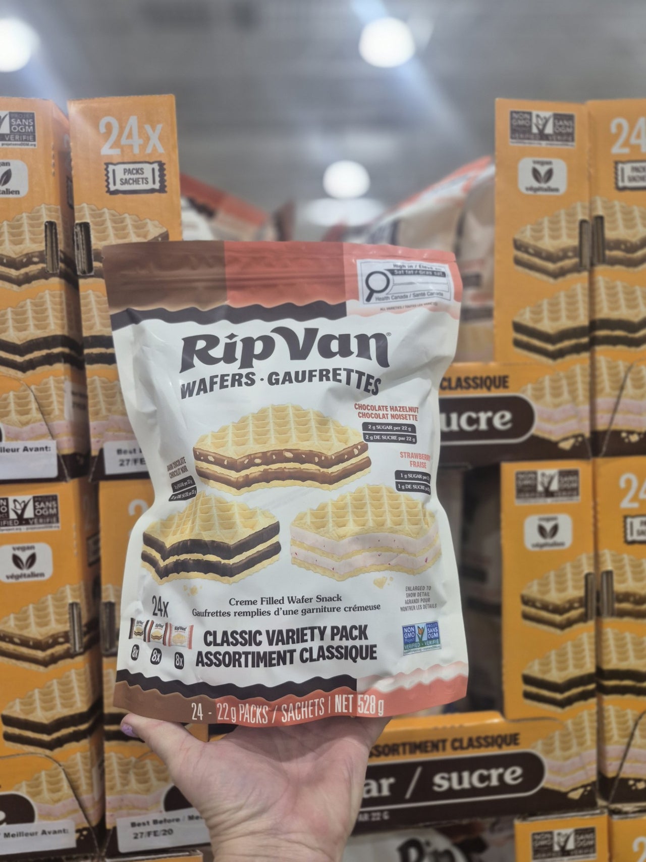 Wafer Classic Variety Pack - 1 x 528 grams