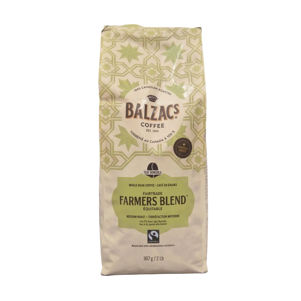 Balzac's Coffee Farmers Blend Whole Bean - 1 x 907 Grams