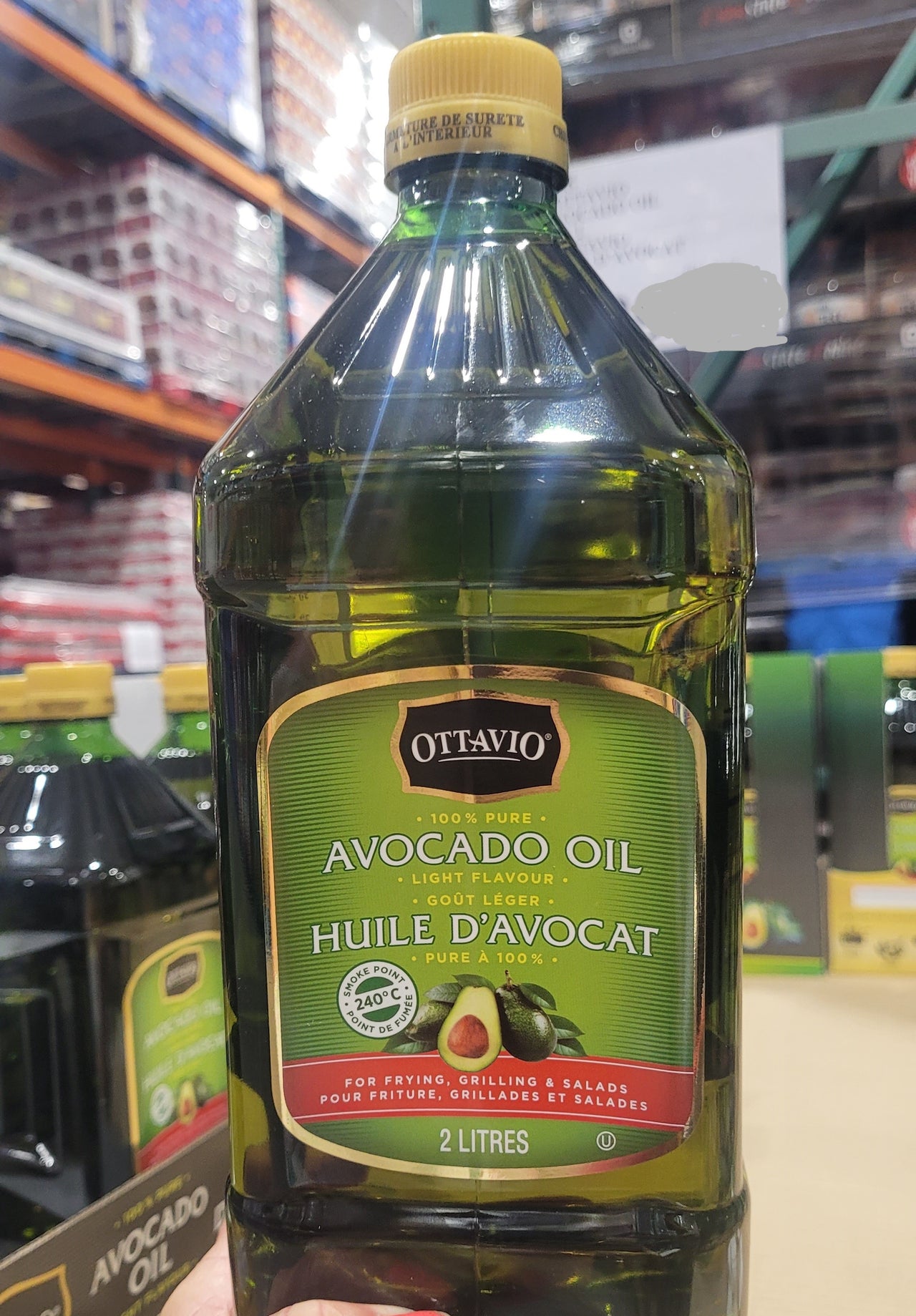 Ottavio Avocado Oil - 1 x 2 Kilos