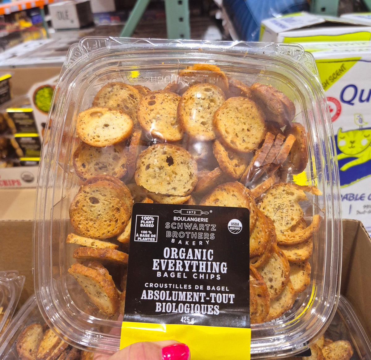 Schwartz Brothers Everything Bagel Chips - 1 x 425 Grams