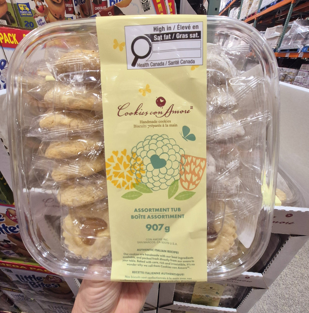 Spring Assortment Handmade Cookies - 1 x 907 Grams