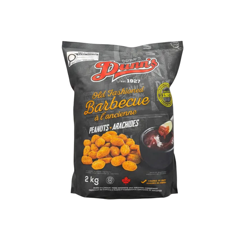 Dunn's BBQ Peanuts - 1 x 2 KG