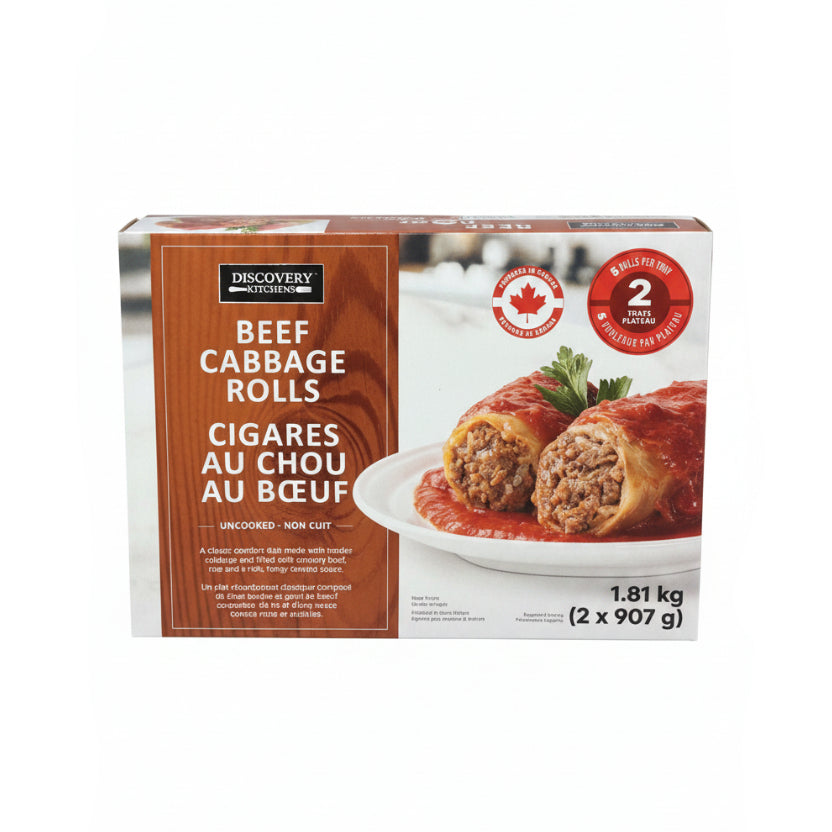 Beef Cabbage Rolls - 2 x 907 Grams