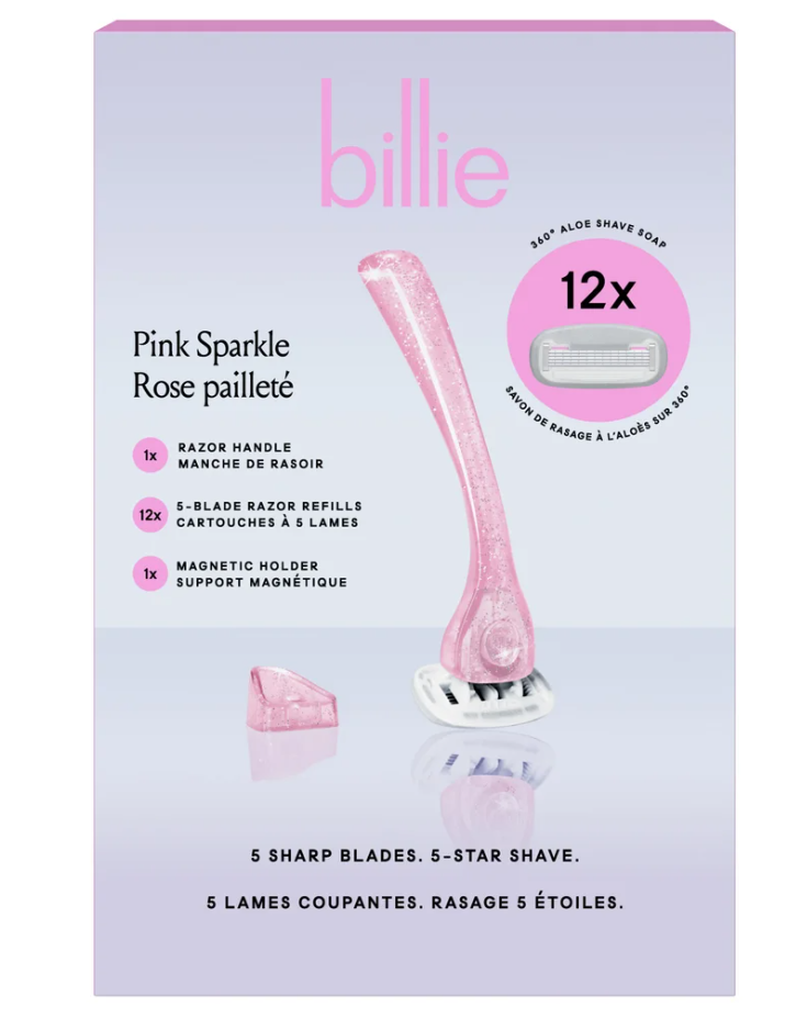 Billie Pink Sparkle Razor - 1 x 450 g