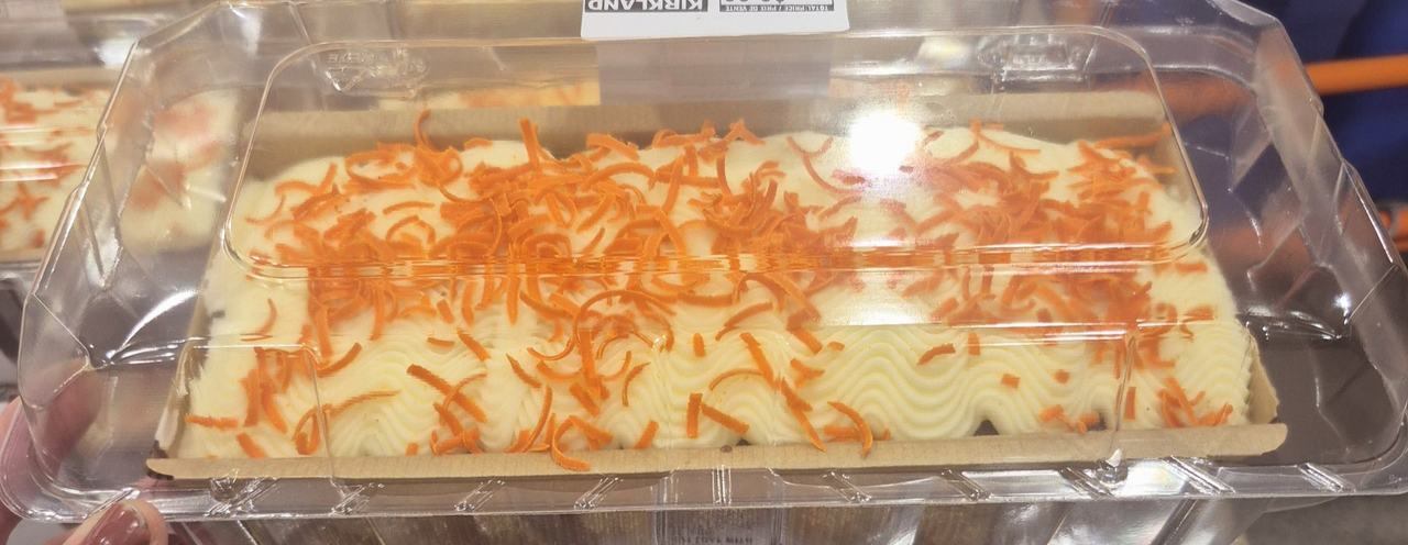 Carrot Walnut Loaf with Cream Cheese Icing - 1 x 1.1 KG