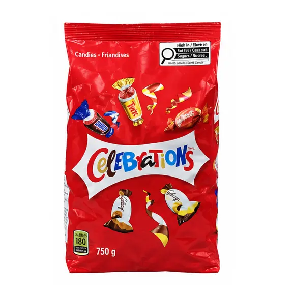 Celebrations Assorted Mini Treats - 1 x 750 Grams