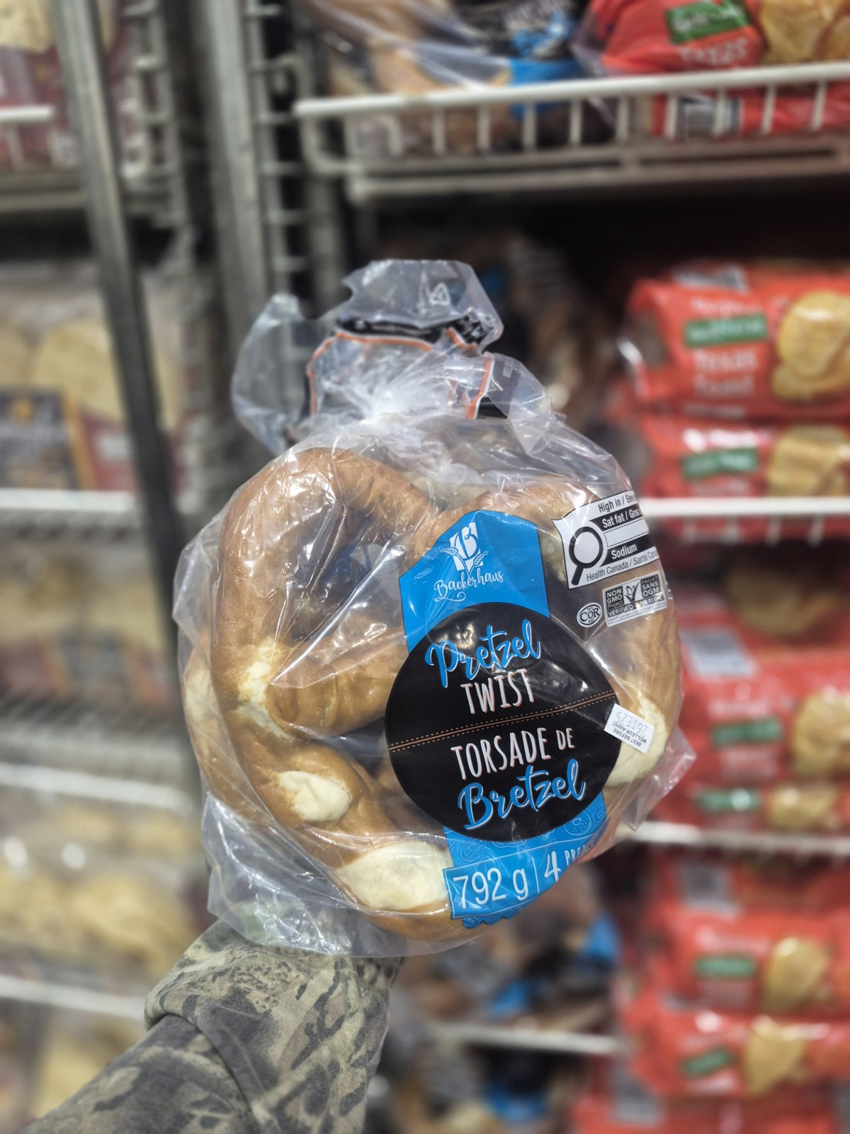 Backerhaus Pretzel Twists - 1 x 784 Grams