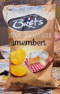 Thumbnail for Brets Camembert Flavoured Chips - 1 x 500 Grams