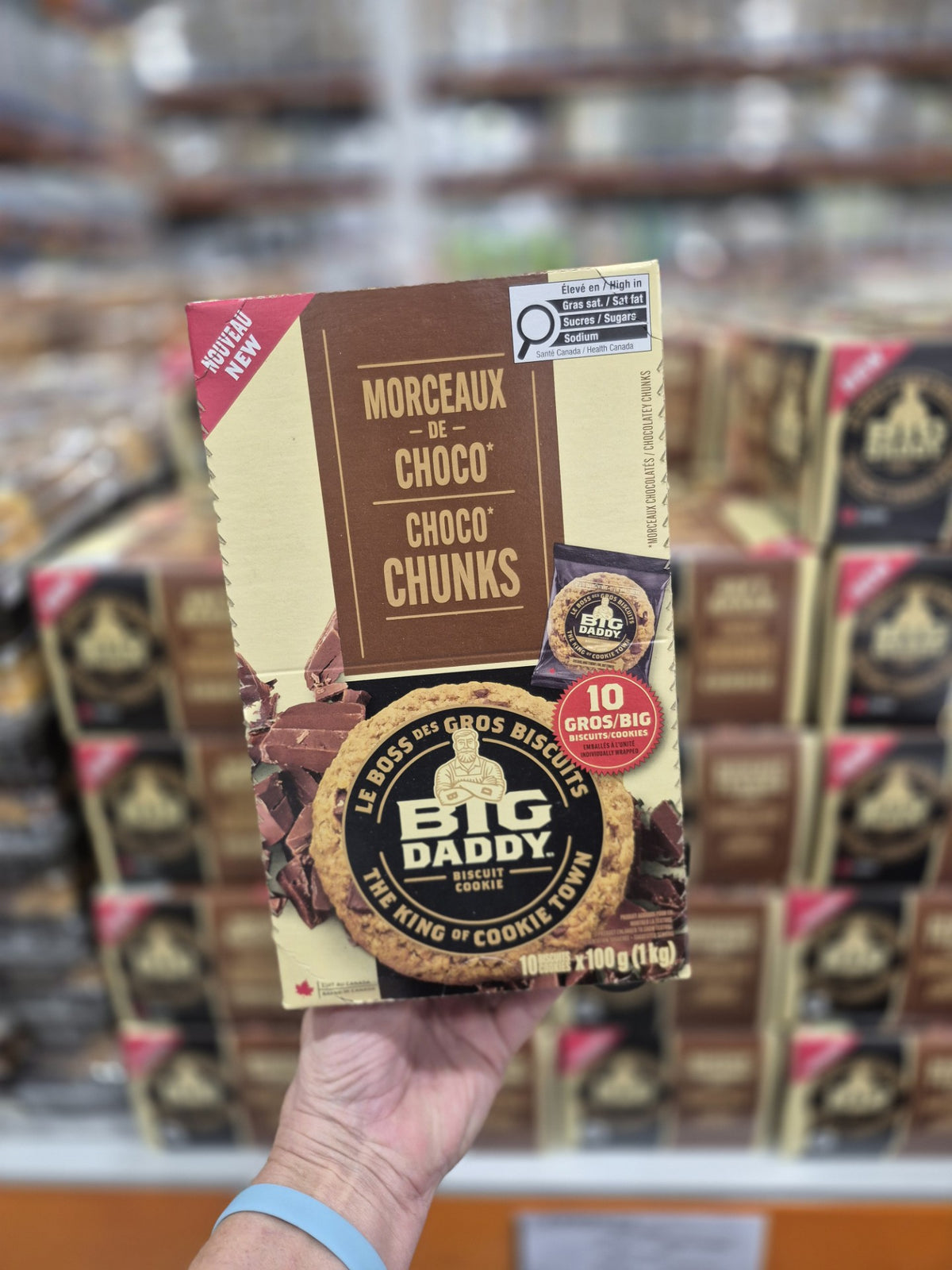 Big Daddy Chocolate Chunk Cookie - 1 x 1 KG