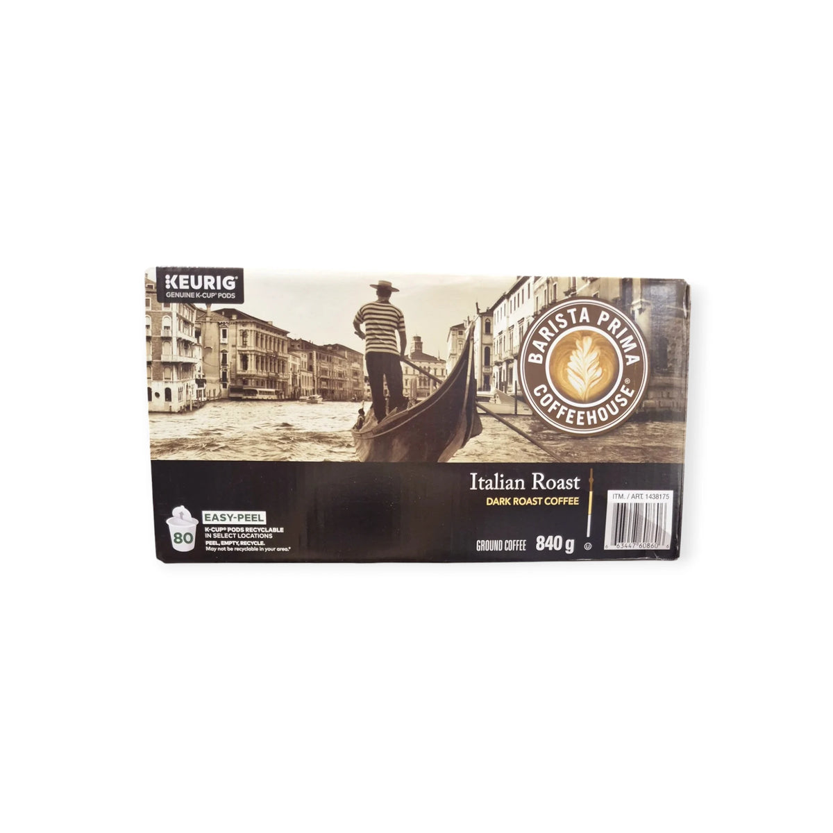 Barista Prima Italian Blend 80 K-cup Pack - 1 x 840 Grams