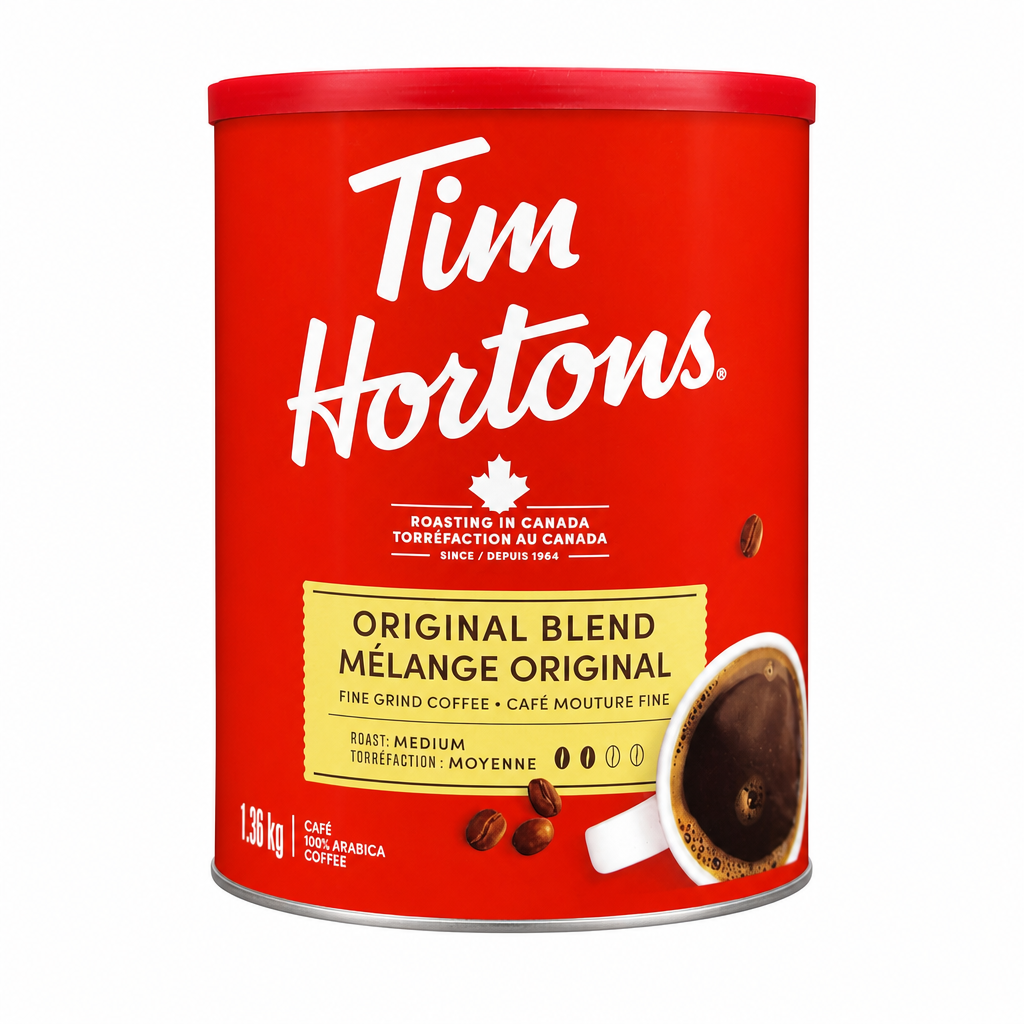 Tim Hortons Original Blend Coffee - 1 x 1.36 Kilos