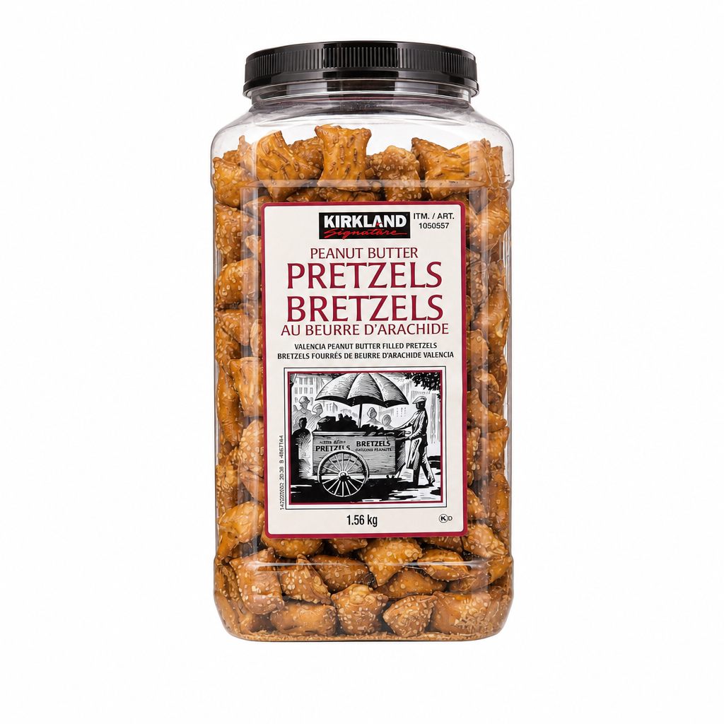 Kirkland Signature Peanut Butter Pretzels - 1 x 1.56 Kilos