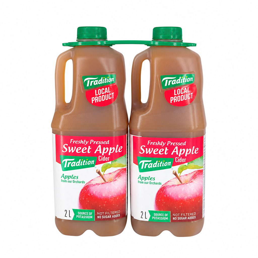 Tradition Sweet Apple Cider - 2 x 2 Kilos