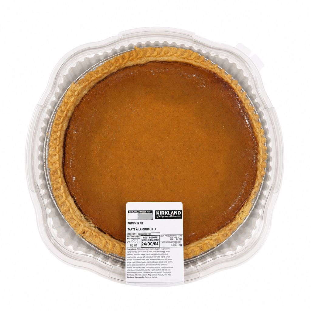 Pumpkin Pie ~Ships Freezer - 1 x 1.85 Kilos