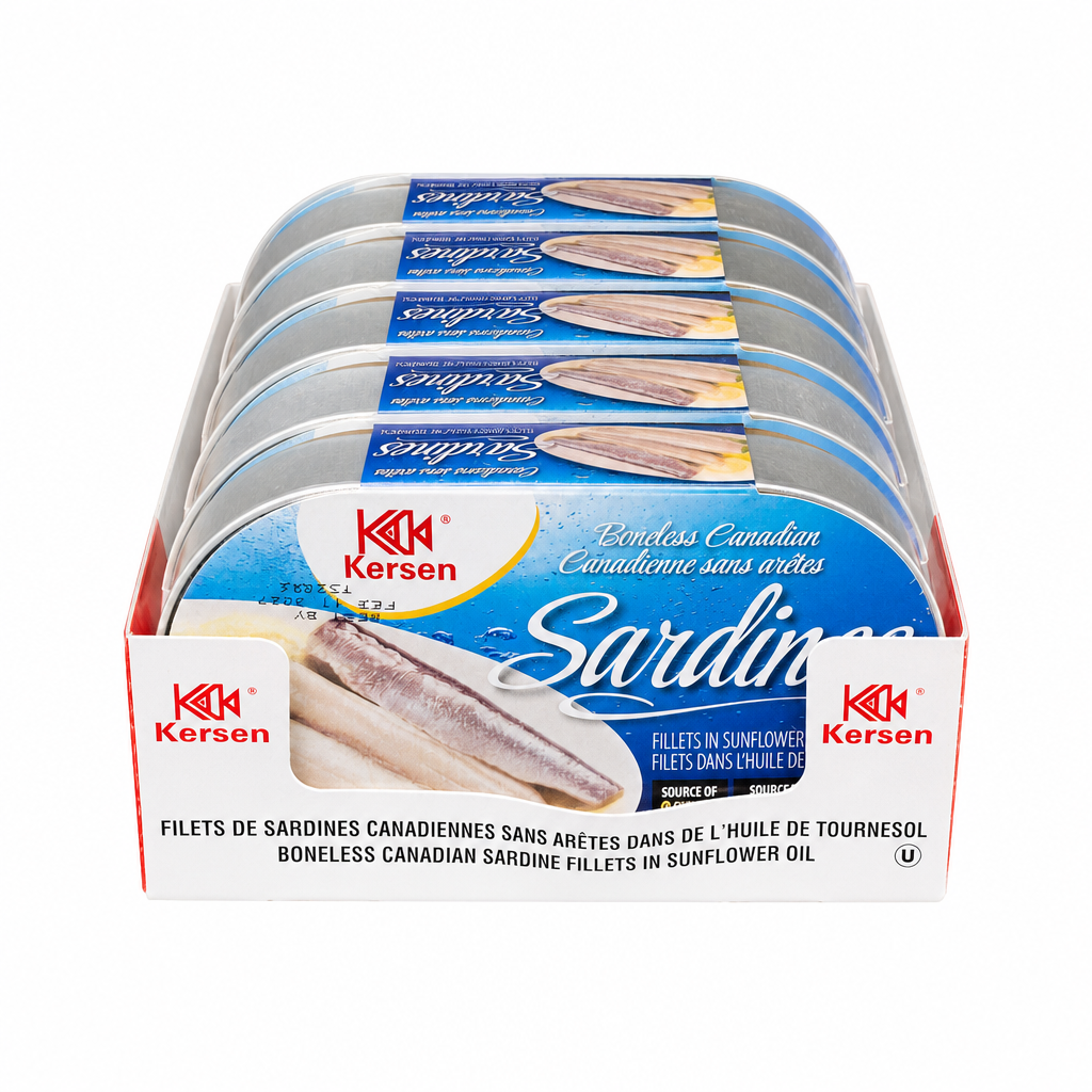 Kersen Sardine Fillets - 8 x 1.6 Kilos