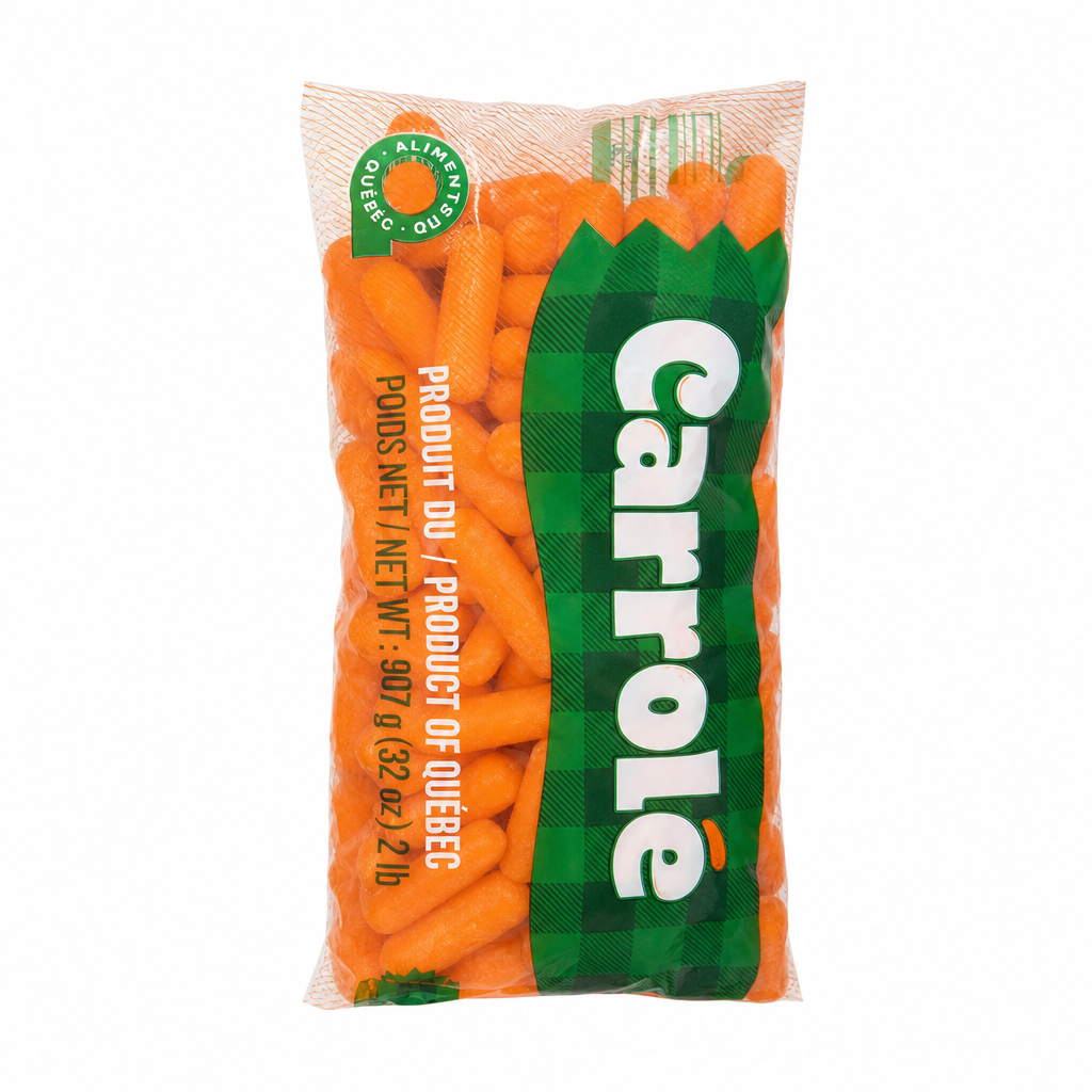 Peeled Carrots - 2 x 907 grams