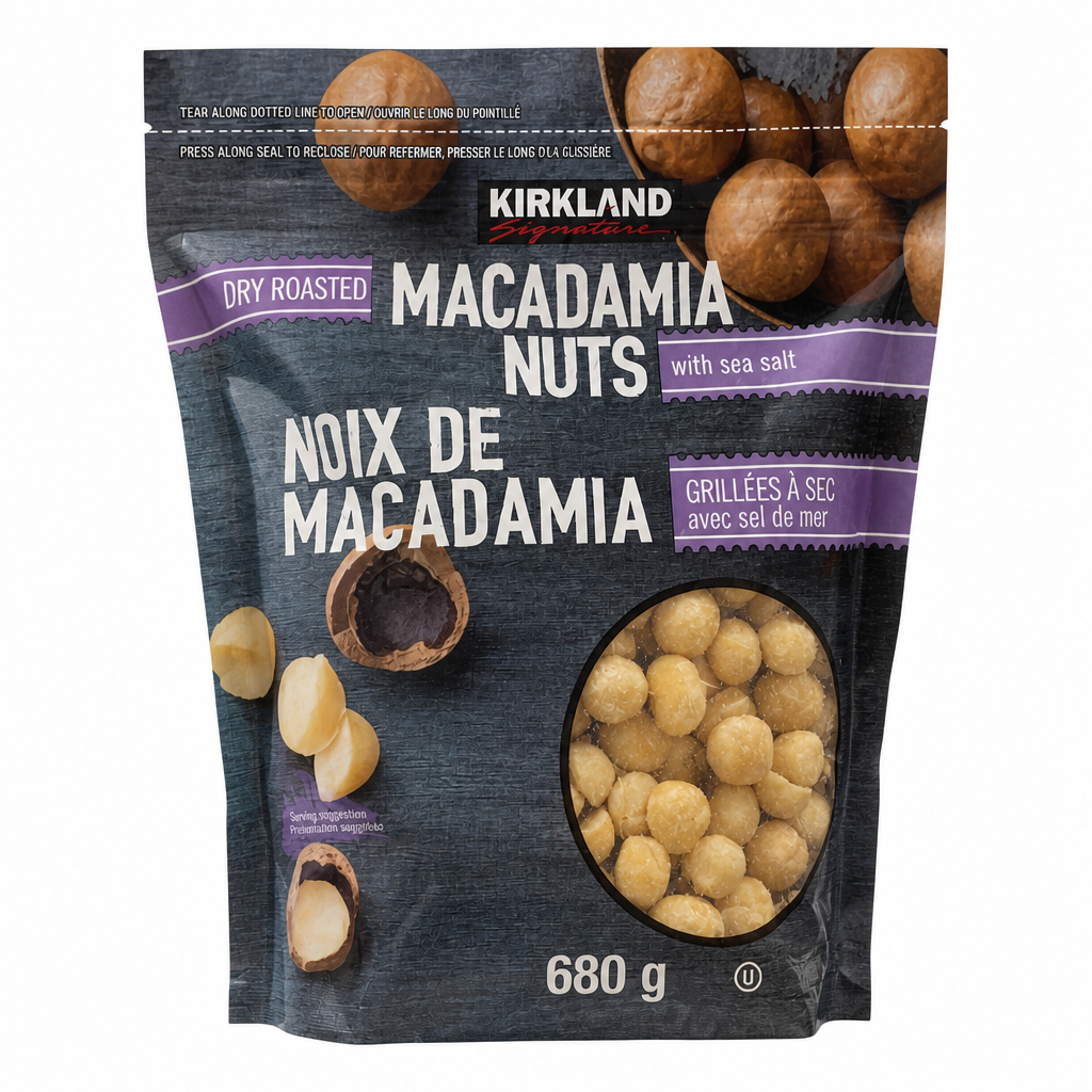 Kirkland Signature Macadamia Nuts - 1 x 680 Grams