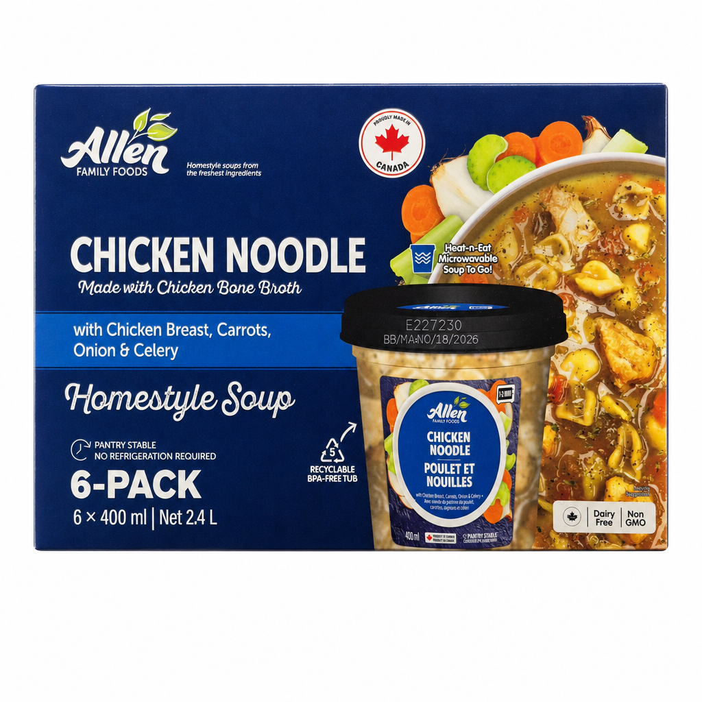 Allen Family Foods Chicken Noodle Soup - 1 x 2400 ML
