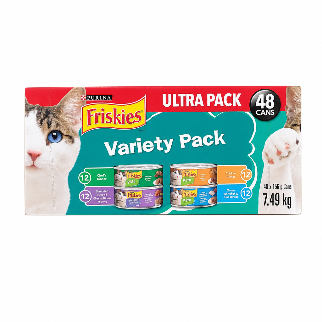 Friskies Variety Pack - 48 x 156 Grams