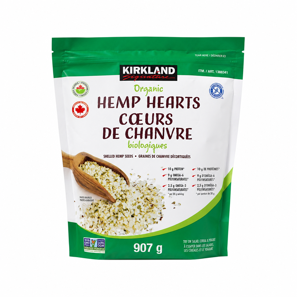 Kirkland Signature Organic Hemp Hearts - 1 x 907 Grams