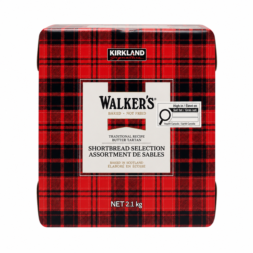 Kirkland Signature Walker's Shortbread Cookies - 1 x 2.1 Kilos