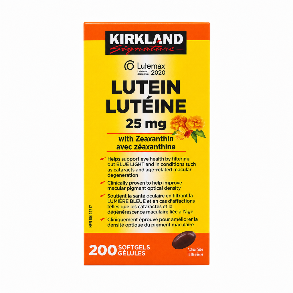Kirkland Signature Lutein + Zeaxanthin - 1 x 250 Grams