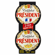 President Camembert Cheese - 2 x 230 Grams