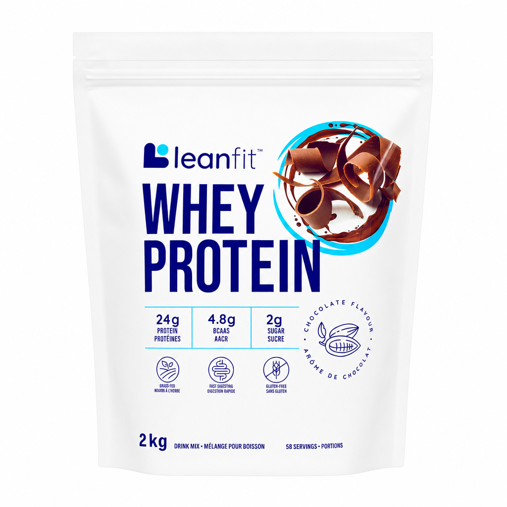 LEANFIT Whey Protein Chocolate Flavour - 1 x 2 Kilos