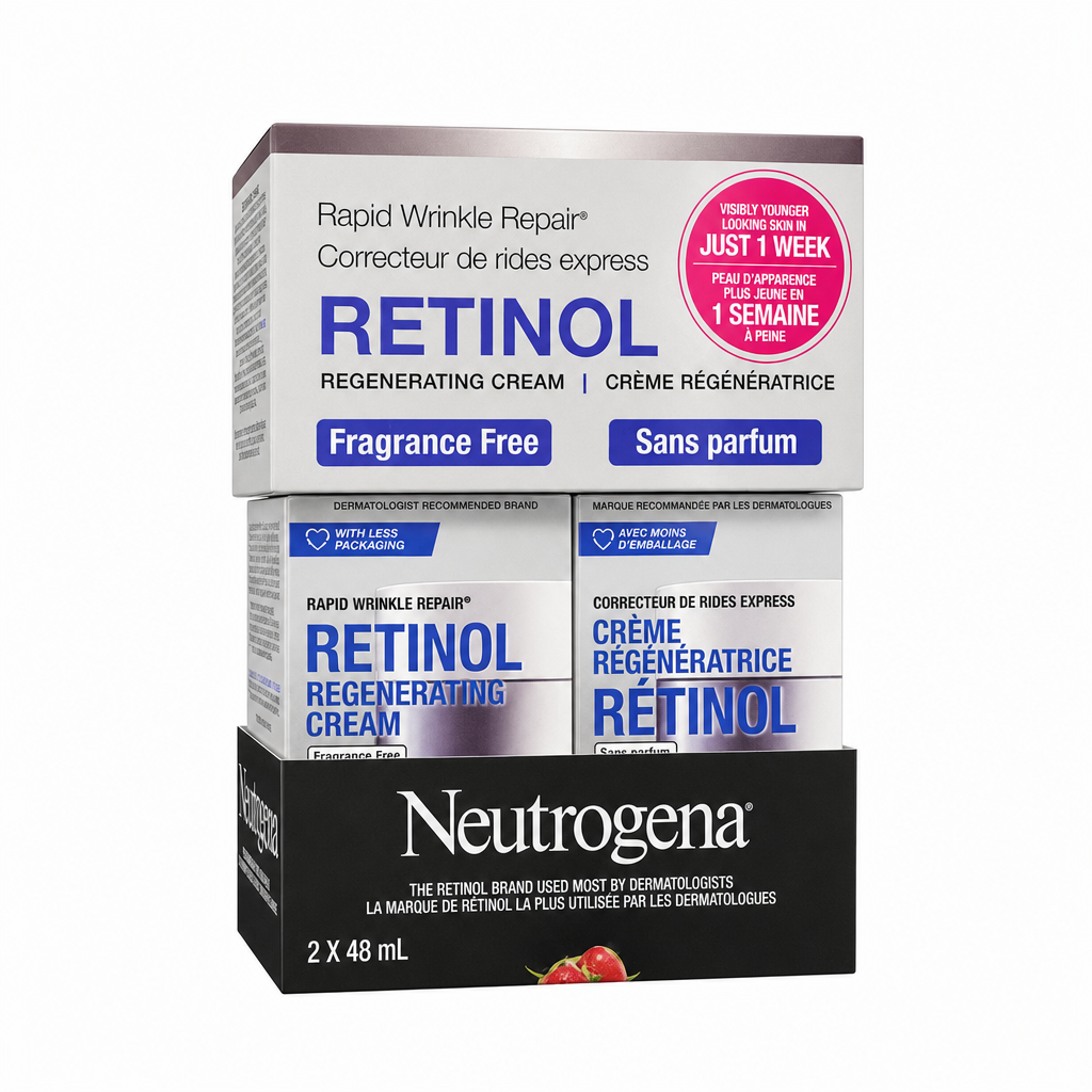 Neutrogena Rapid Wrinkle Repair Cream - 2 x 48 ML