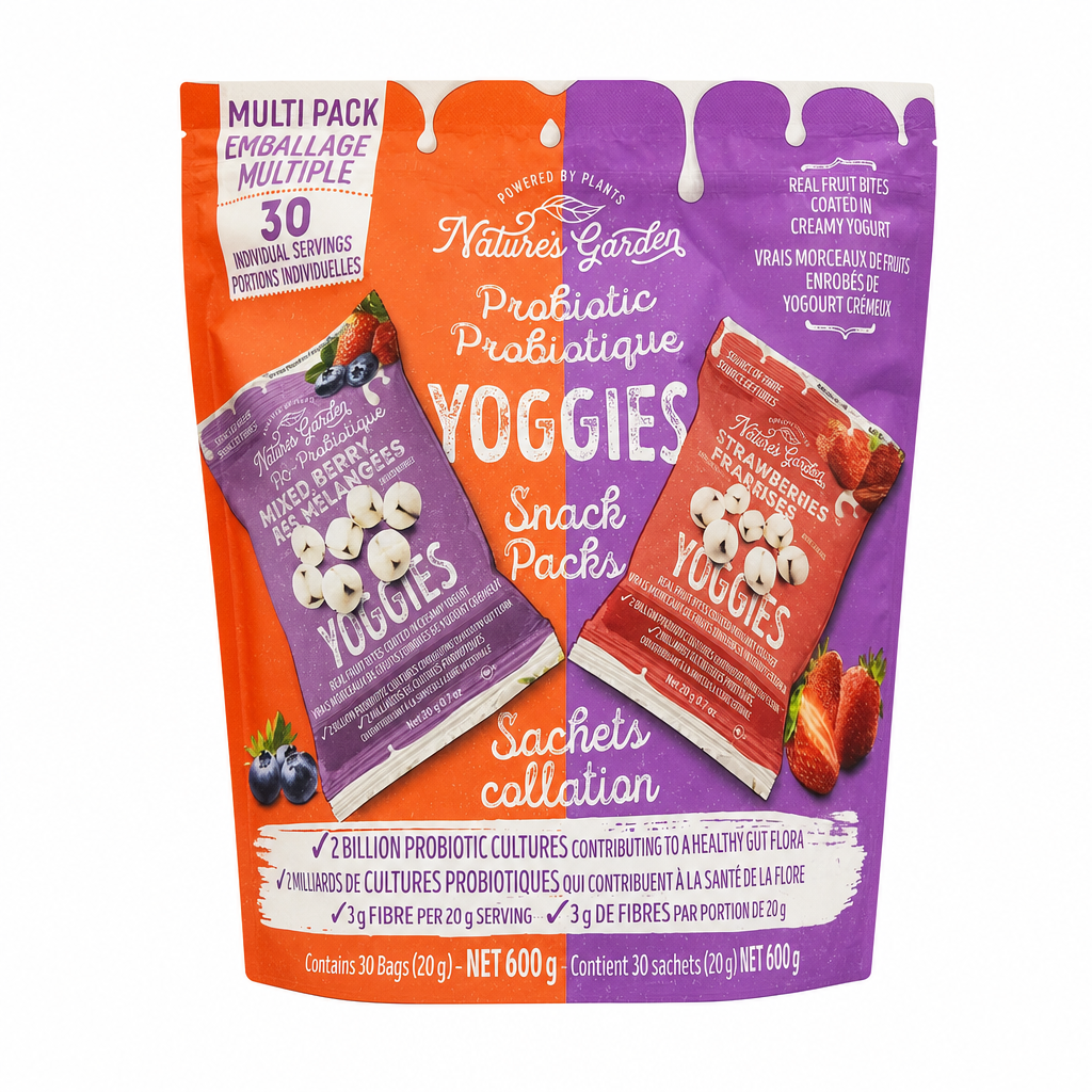 Nature's Garden Yoggies Snack Packs - 30 x 20 Grams