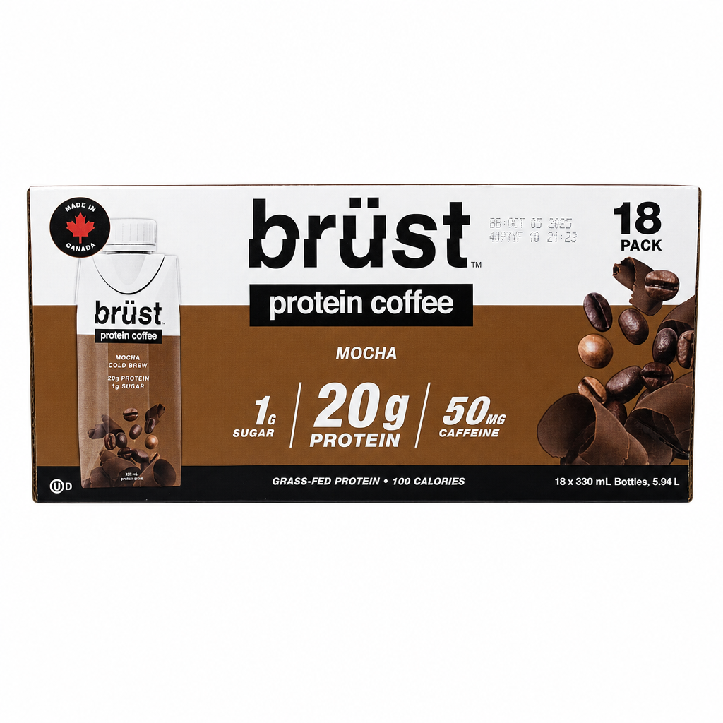 Brust Mocha Protein Coffee - 18 x 330 Grams