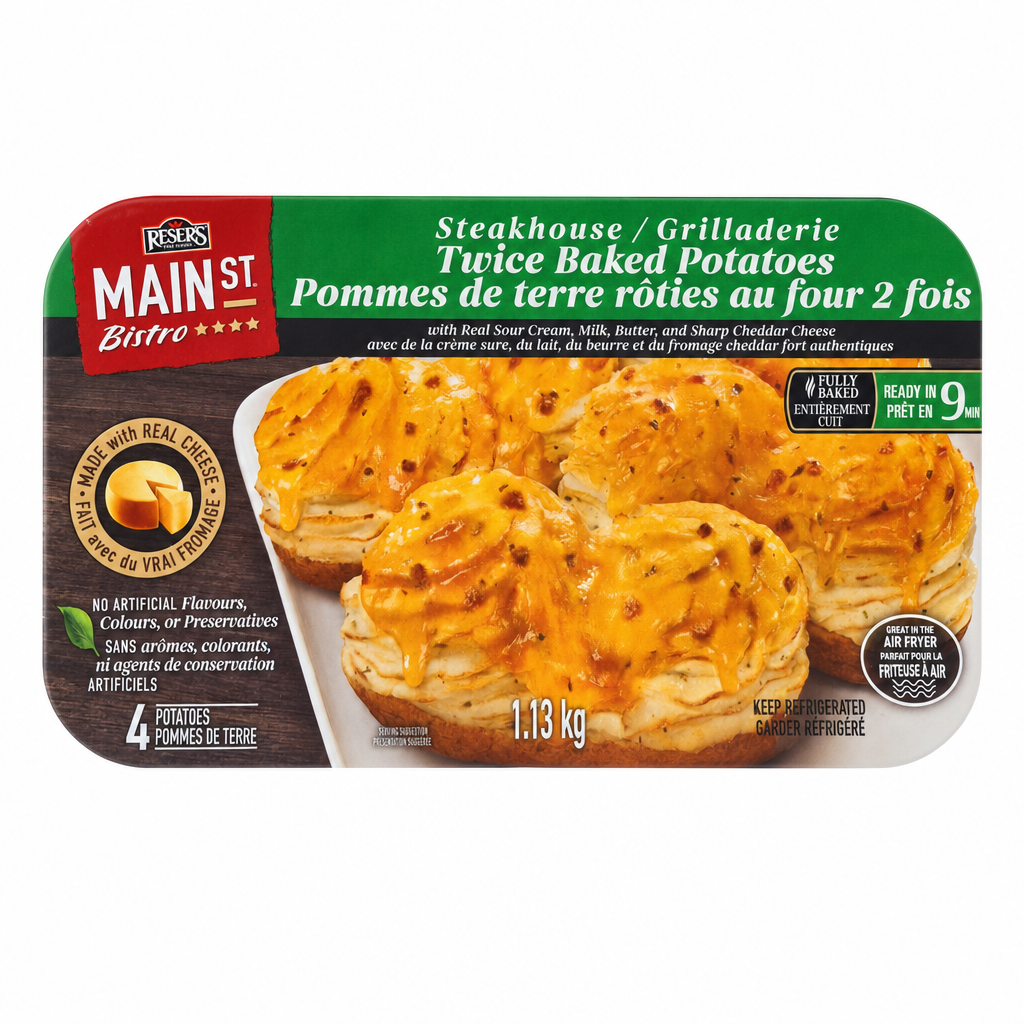 Reser's Twice Baked Potatoes - 1 x 1.13 Kilos