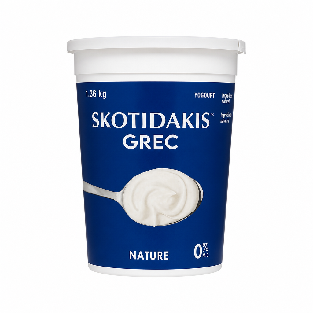 Skotidakis 0% Greek Yogurt - 1 x 1.36 Kilos
