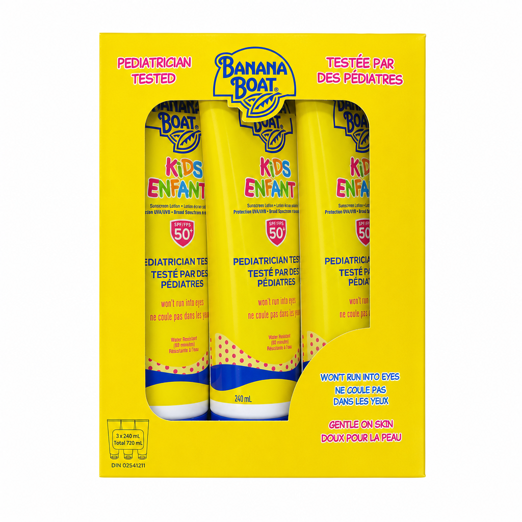 Banana Boat Kids Lotion SPF 50 3-Pack - 3 x 240 ML