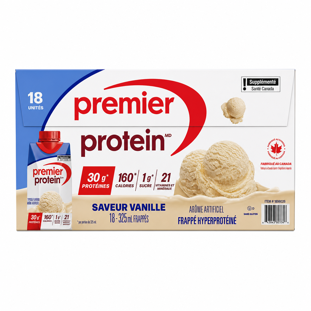 Premier Nutrition Vanilla Protein Shake - 18 x 325 Grams