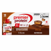 Premier Nutrition Chocolate Peanut Butter Protein Shake - 18 x 325 Grams