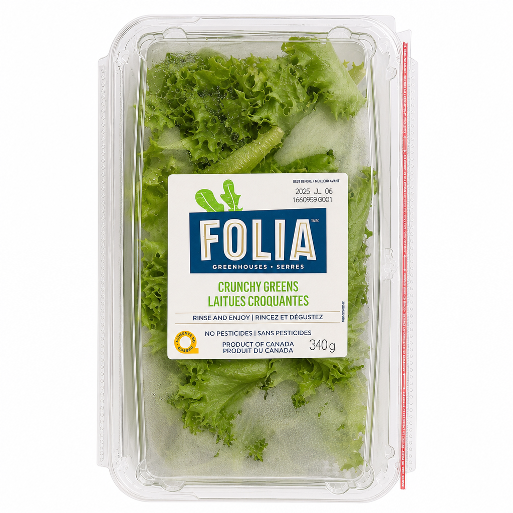 Folia Crunchy Greens - 1 x 340 Grams