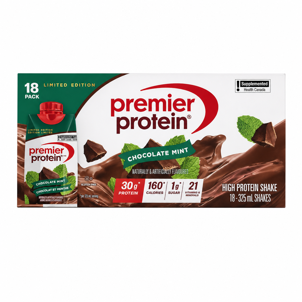 Premier Nutrition Chocolate MINT Protein Shake - 18 x 325 ML