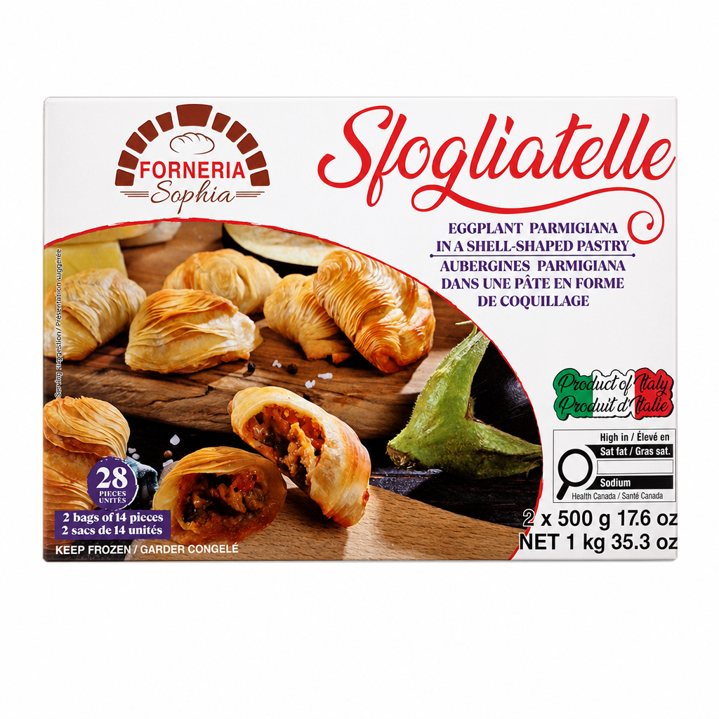 Forneria Sophia Eggplant Parmigiana in Pastry - 1 x 1 KG
