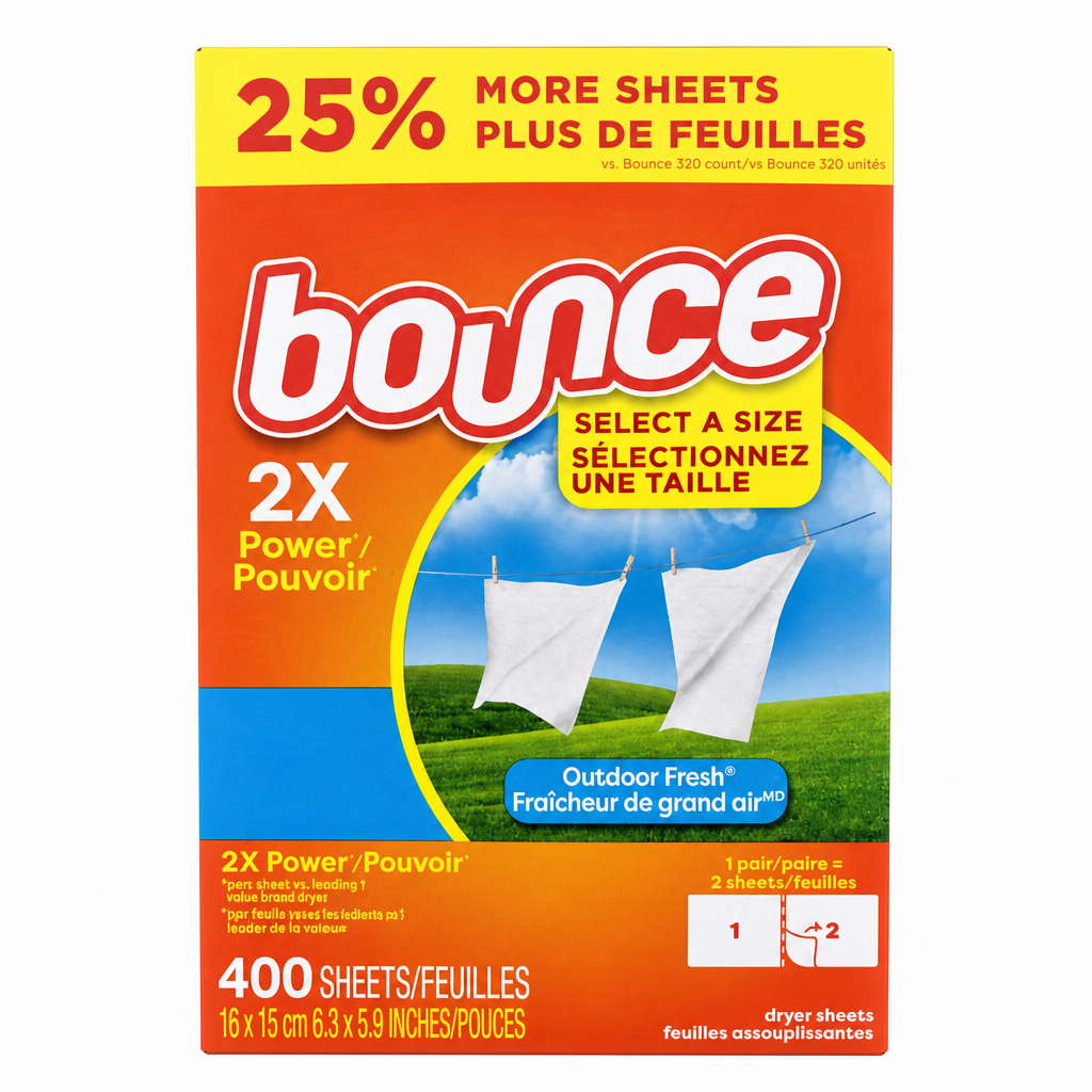 Outdoor Fresh Bounce Dryer Sheets - 1 x 1 KG