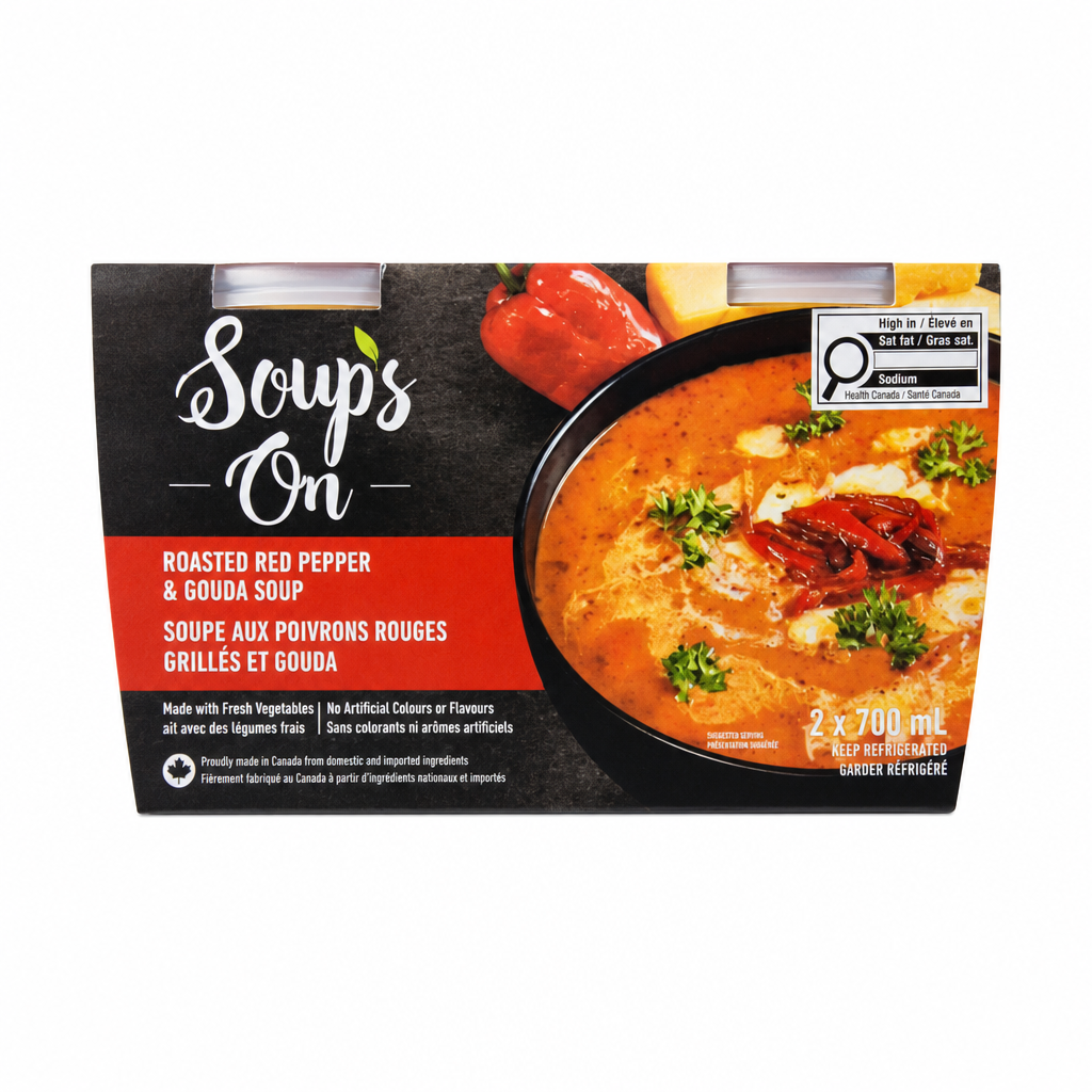 Red Pepper Gouda Soup - 2 x 700 ML