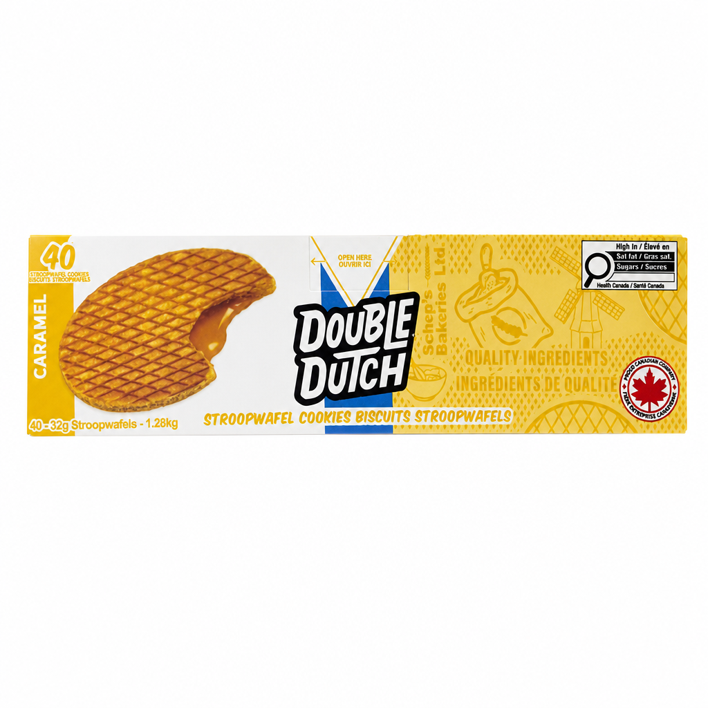 Double Dutch Stroopwafel Cookies - 1 x 1.32 KG