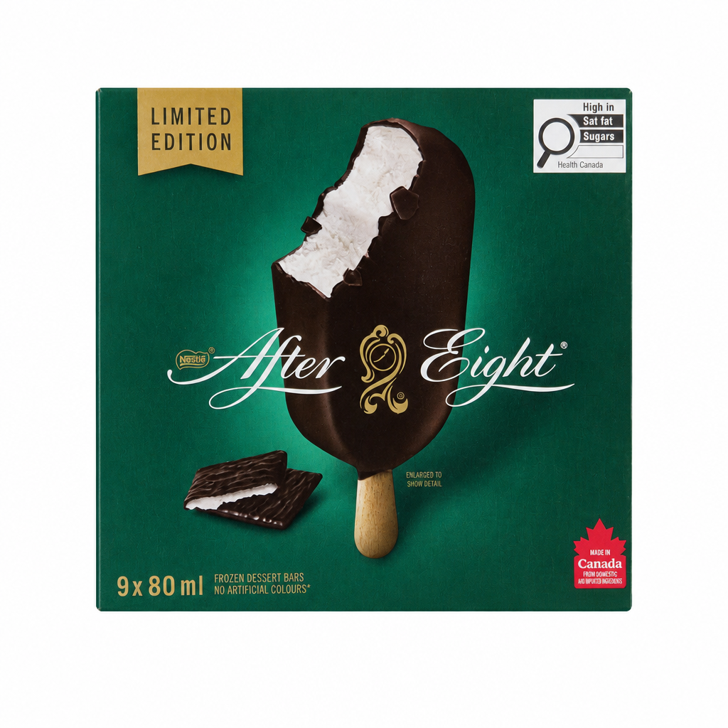 After Eight Ice Cream Bars - 1 x 720 ML