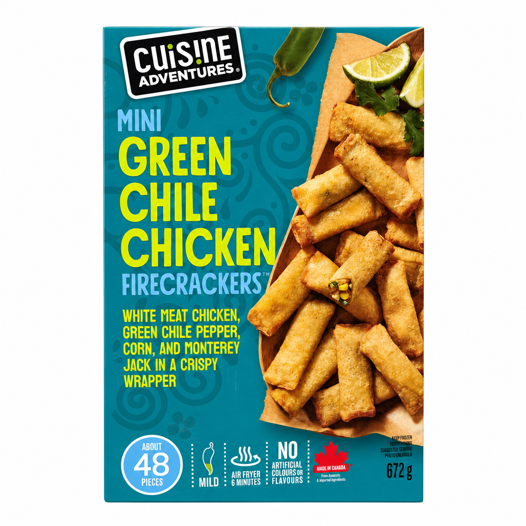 Cuisine Adventures Chicken Firecrackers - 1 x 672 Grams